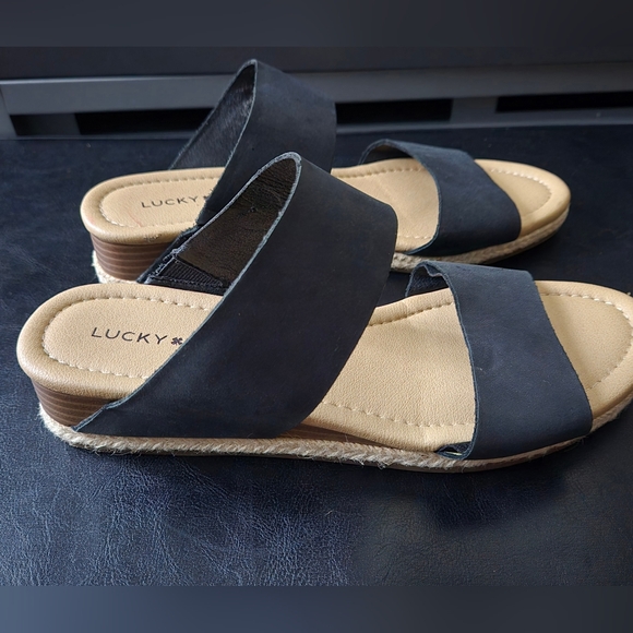 Lucky Brand Wyntor Espadrille Wedge Sandal - Picture 2 of 6